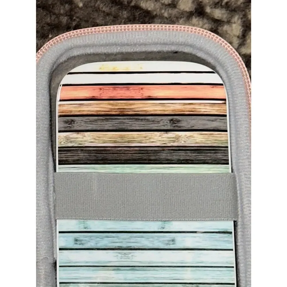 HP Sprocket Portable Photo Printer Kit Pastel Wood Prints Photo Sheets Hard Case